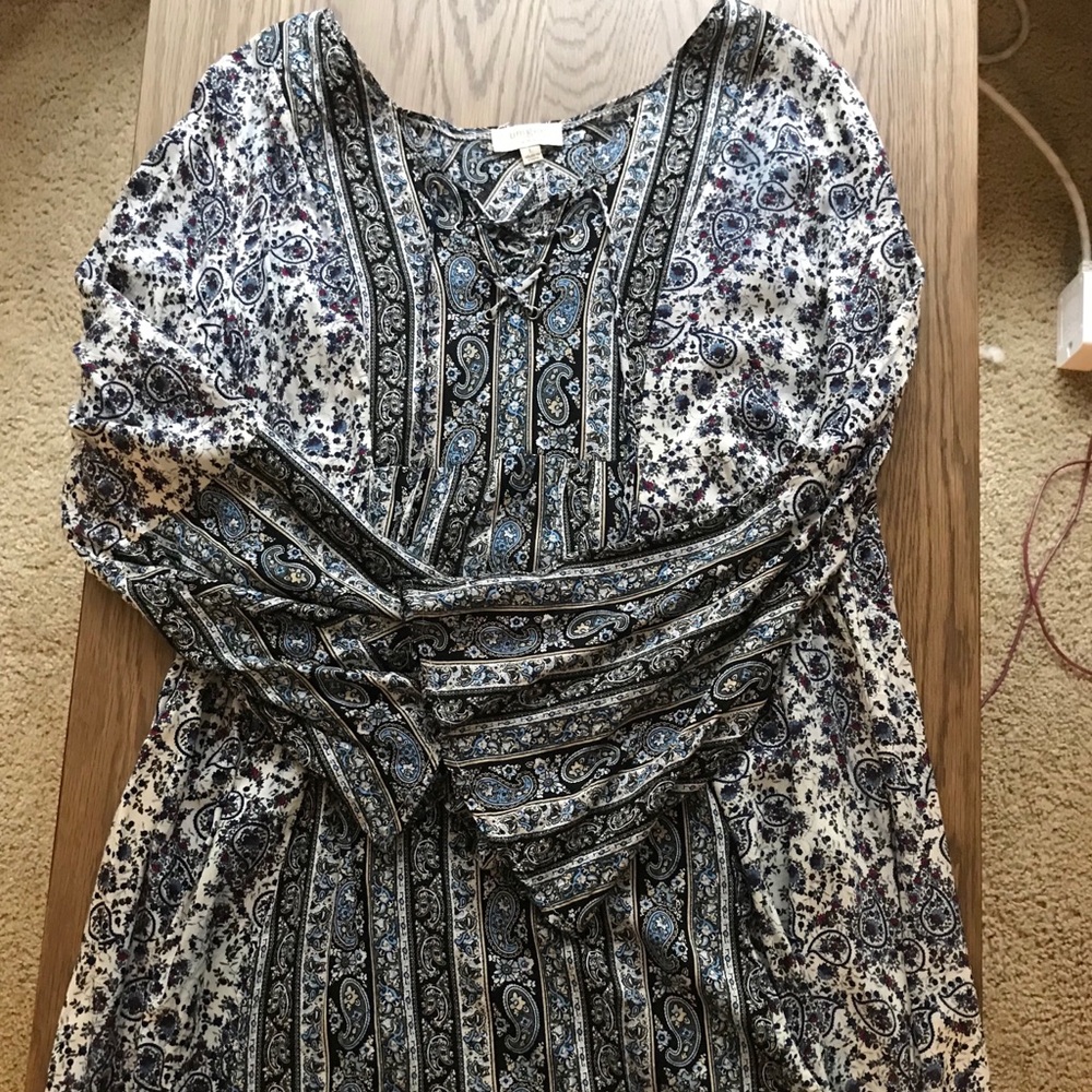 Long Sleeve Boho Dress